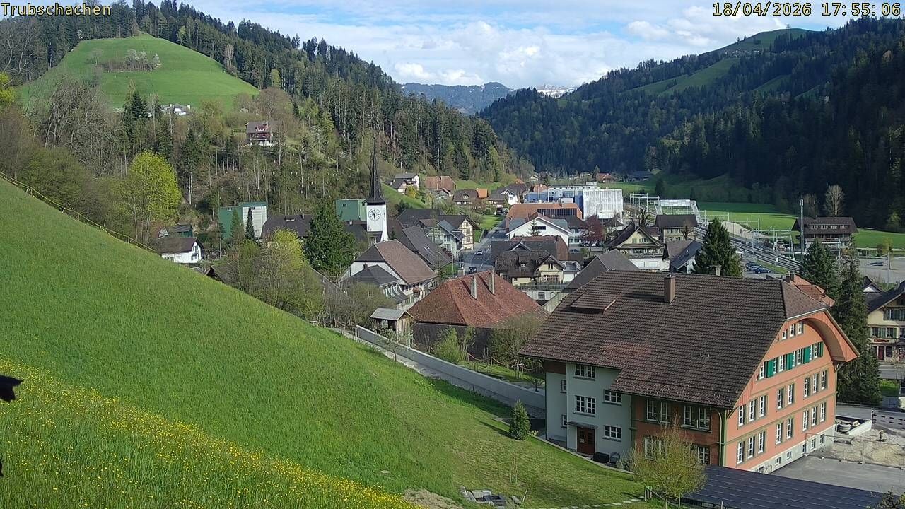 Trubschachen: Trubschachen, Bahnhof
