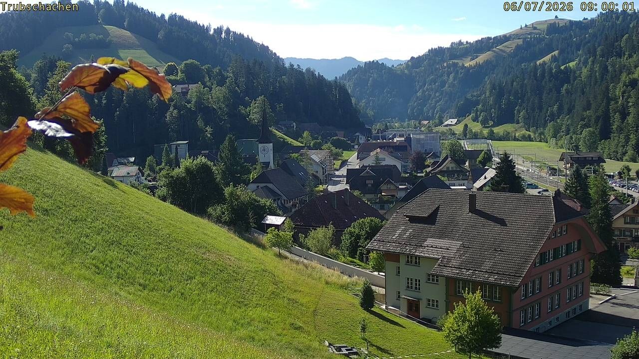 Trubschachen: Trubschachen, Bahnhof