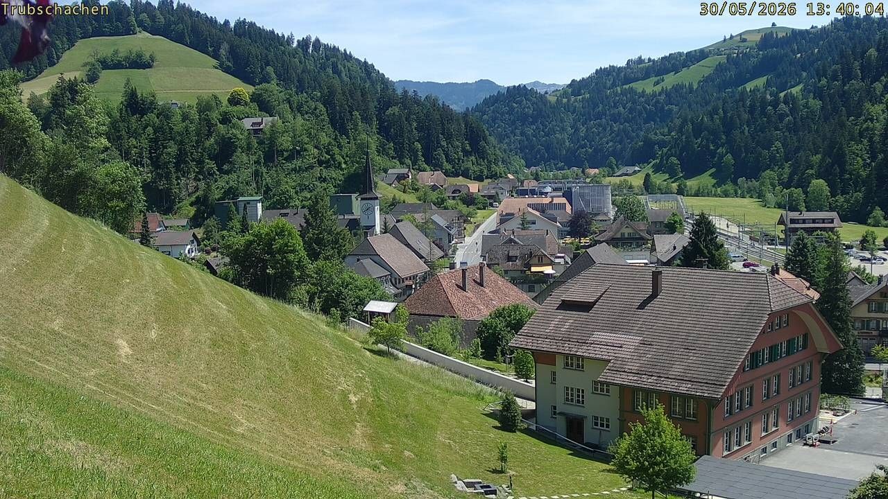 Trubschachen: Trubschachen, Bahnhof