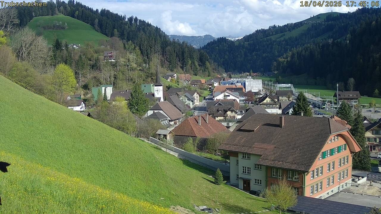 Trubschachen: Trubschachen, Bahnhof