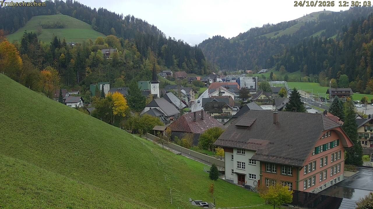 Trubschachen: Trubschachen, Bahnhof