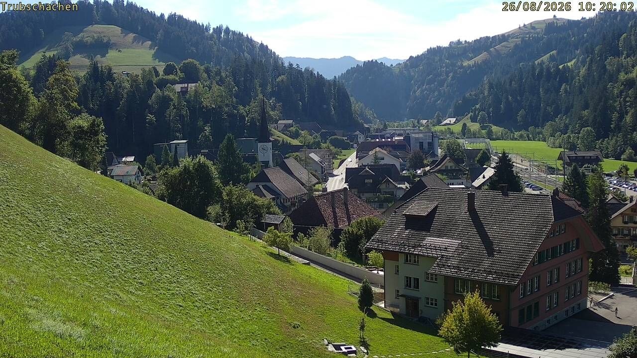 Trubschachen: Trubschachen, Bahnhof