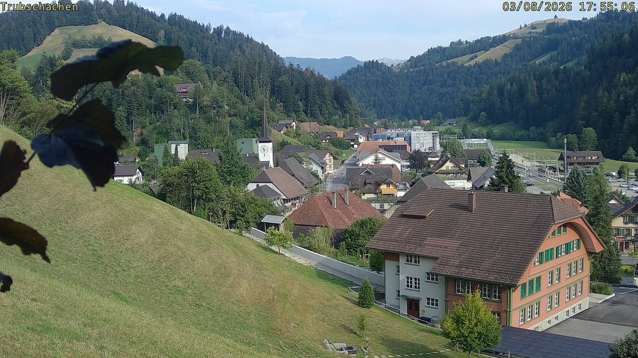 Trubschachen: Trubschachen, Bahnhof