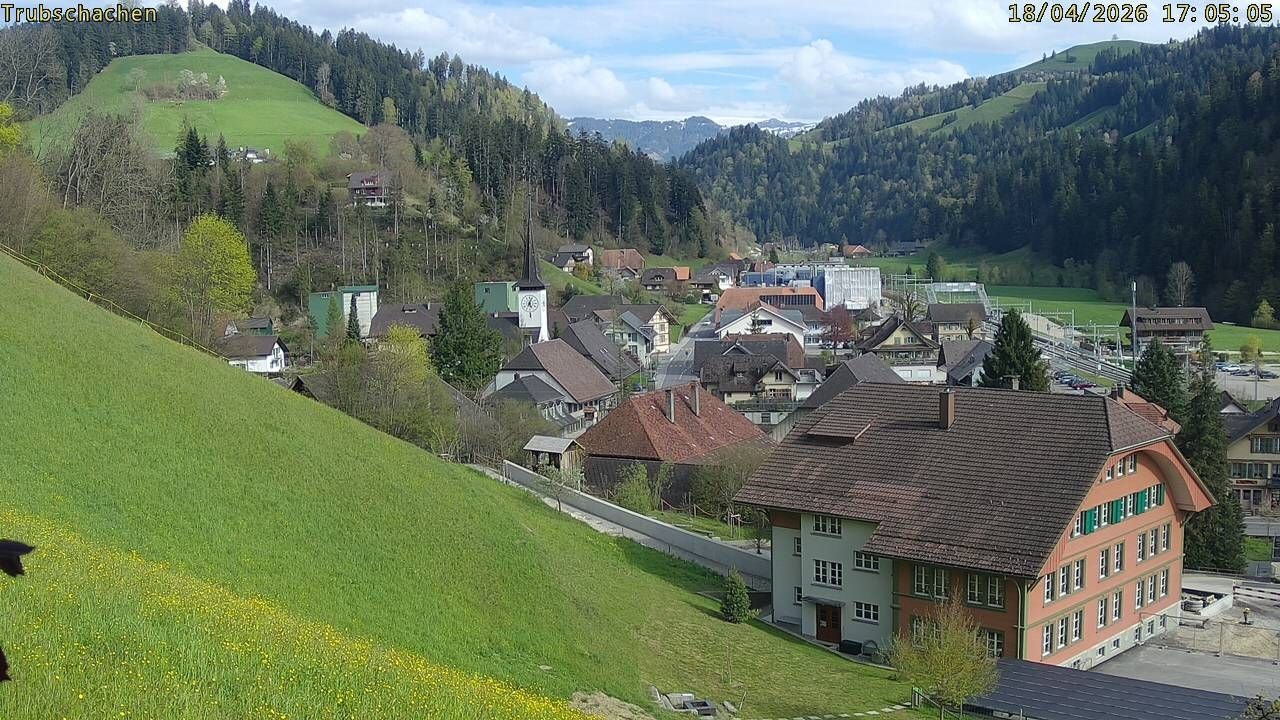 Trubschachen: Trubschachen, Bahnhof