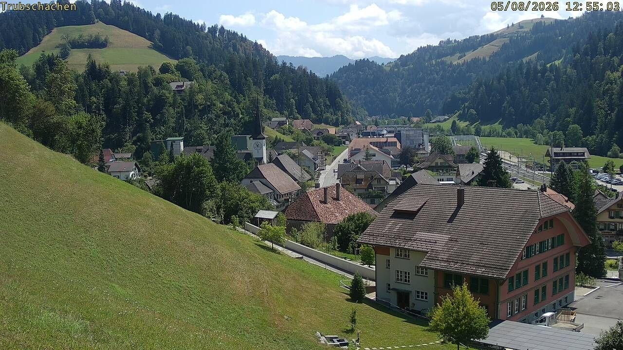 Trubschachen: Trubschachen, Bahnhof