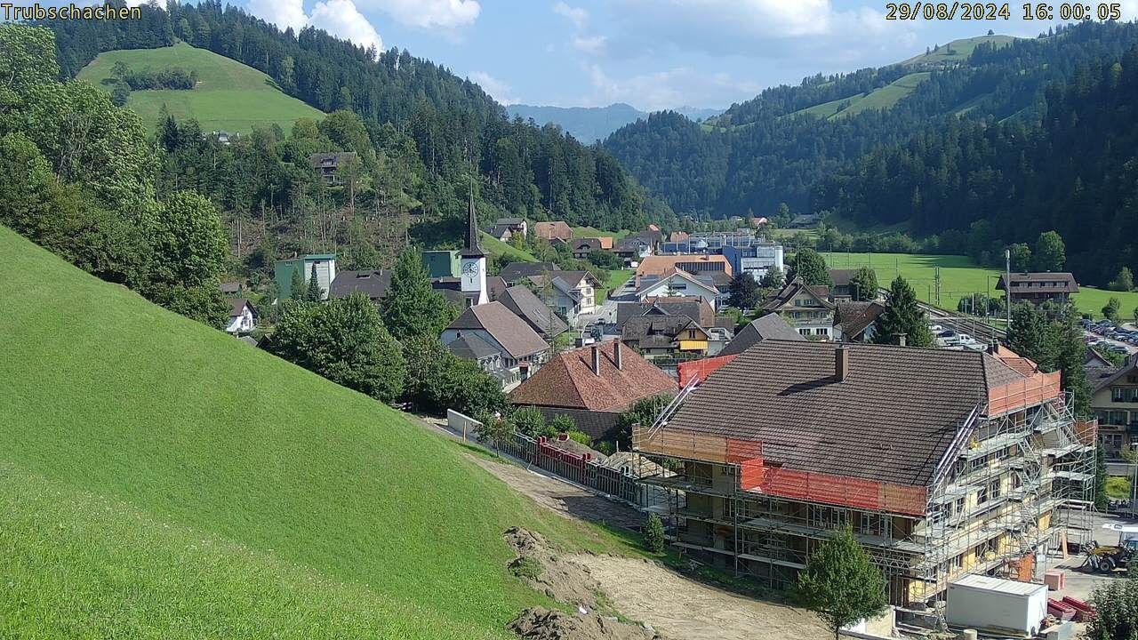 Trubschachen: Trubschachen, Bahnhof