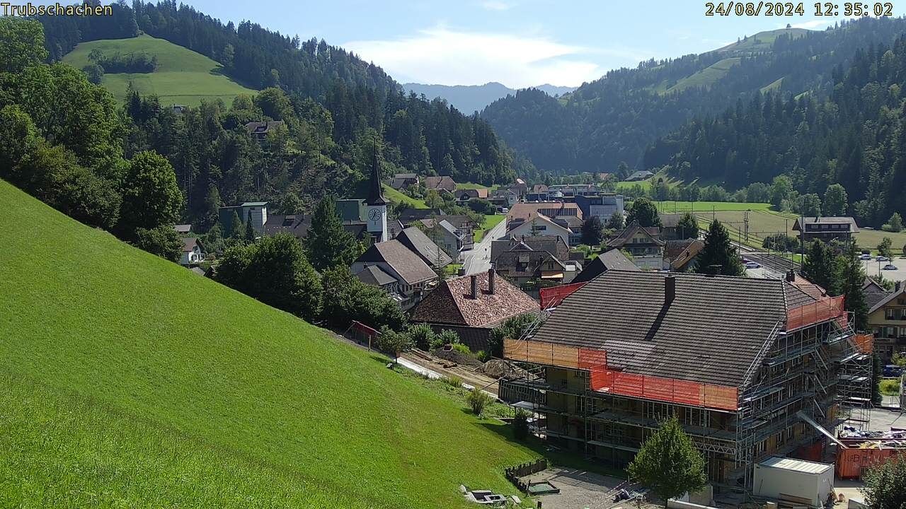 Trubschachen: Trubschachen, Bahnhof