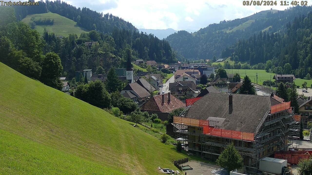 Trubschachen: Trubschachen, Bahnhof