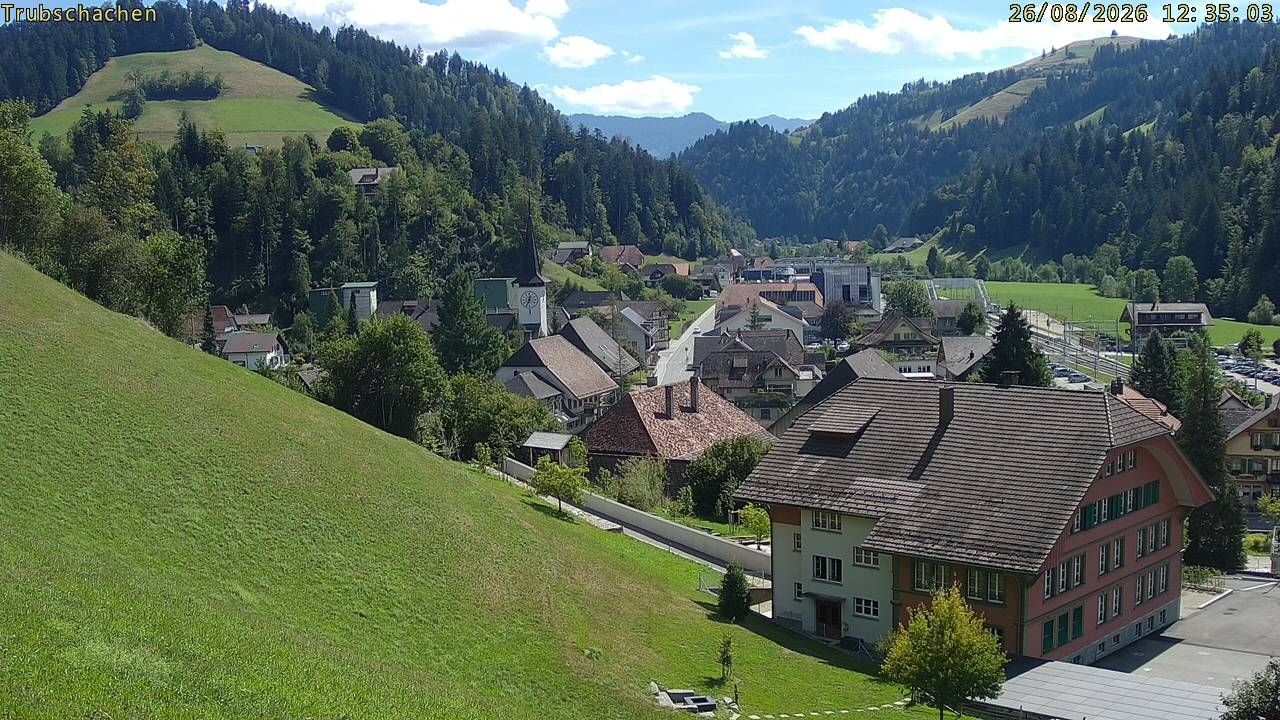 Trubschachen: Trubschachen, Bahnhof