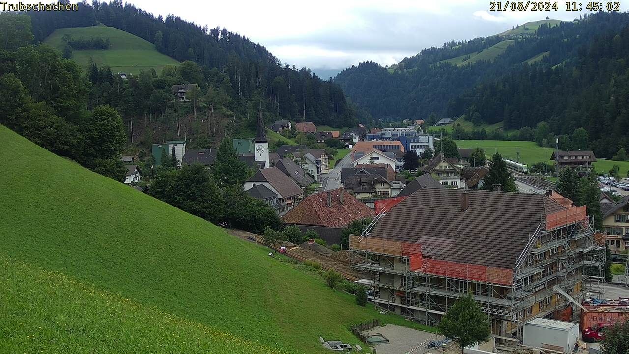 Trubschachen: Trubschachen, Bahnhof