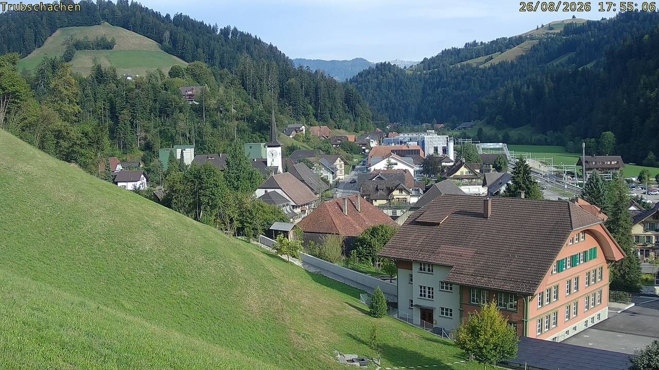 Trubschachen: Trubschachen, Bahnhof