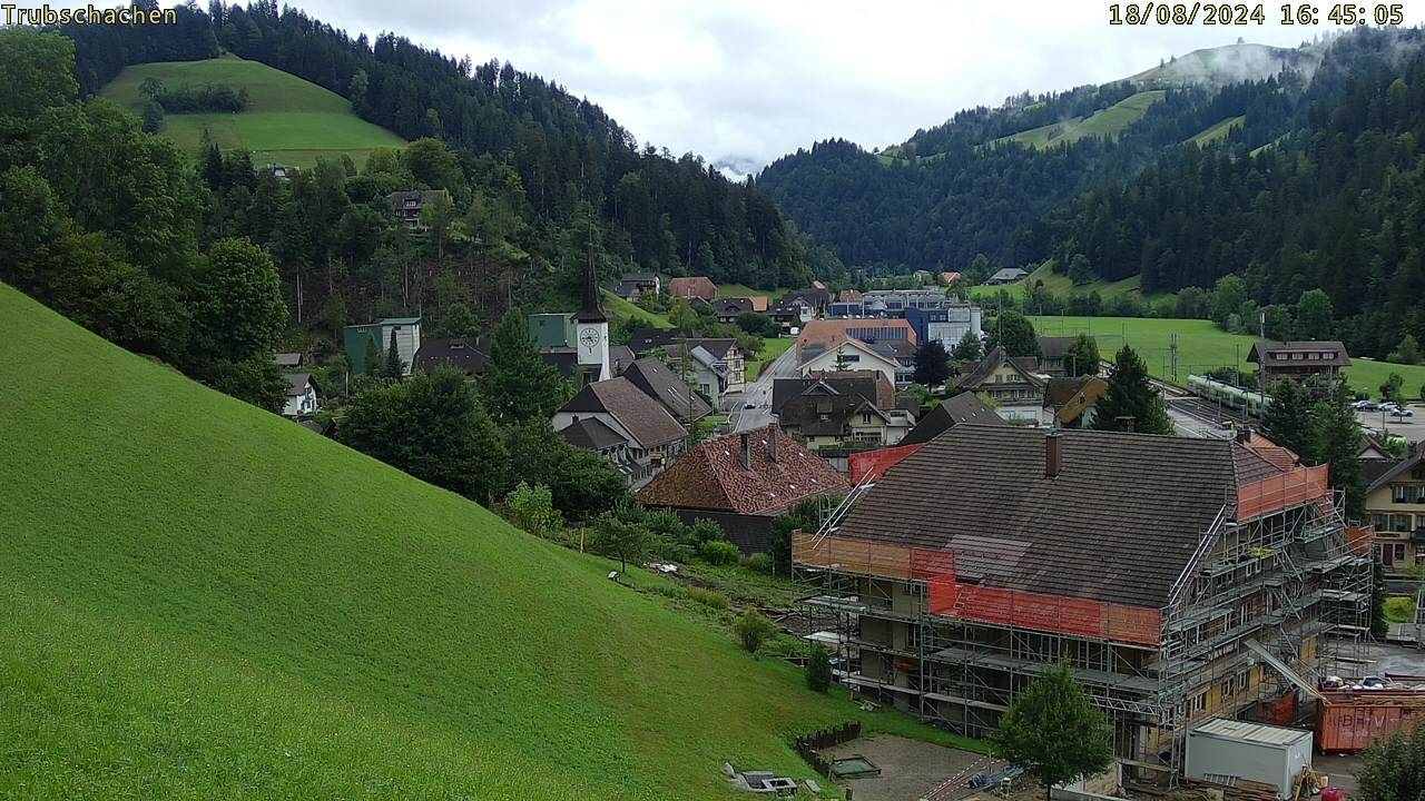 Trubschachen: Trubschachen, Bahnhof