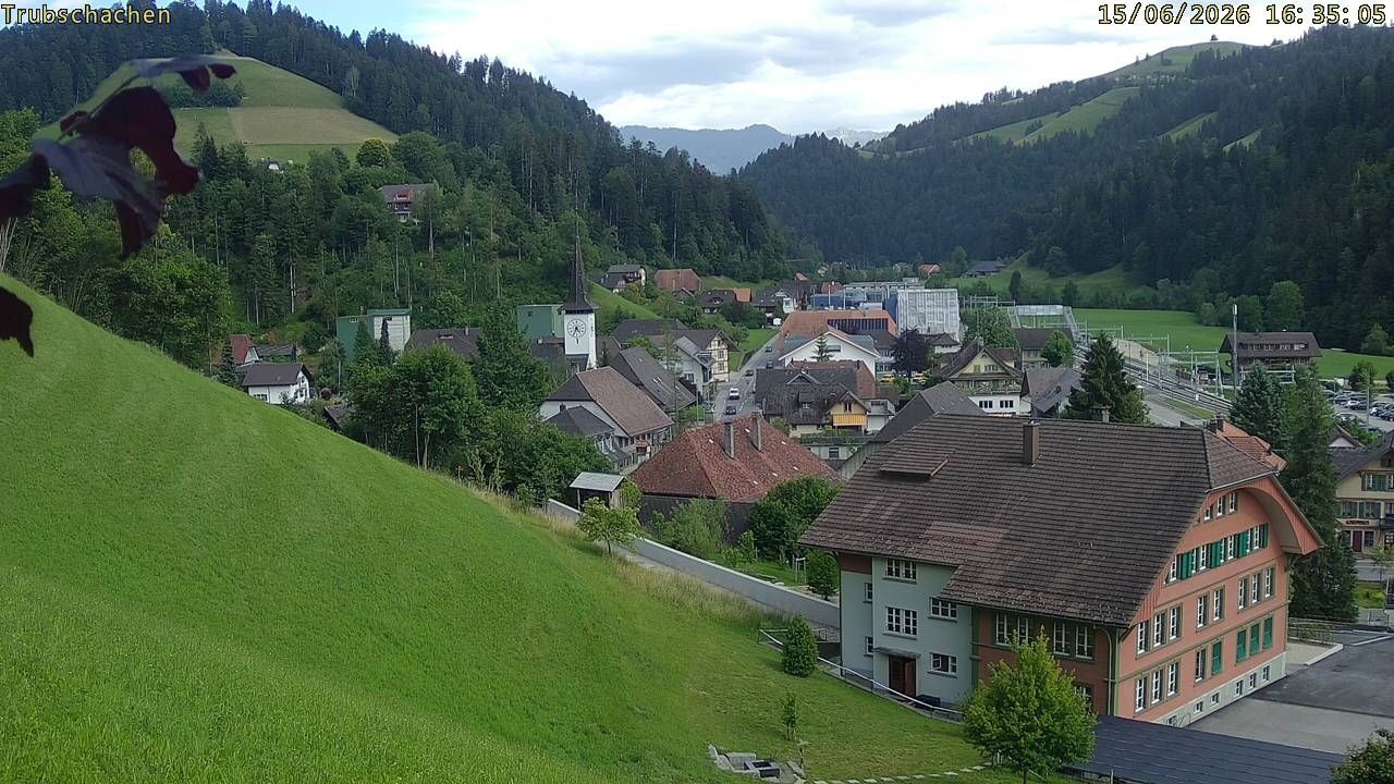 Trubschachen: Trubschachen, Bahnhof