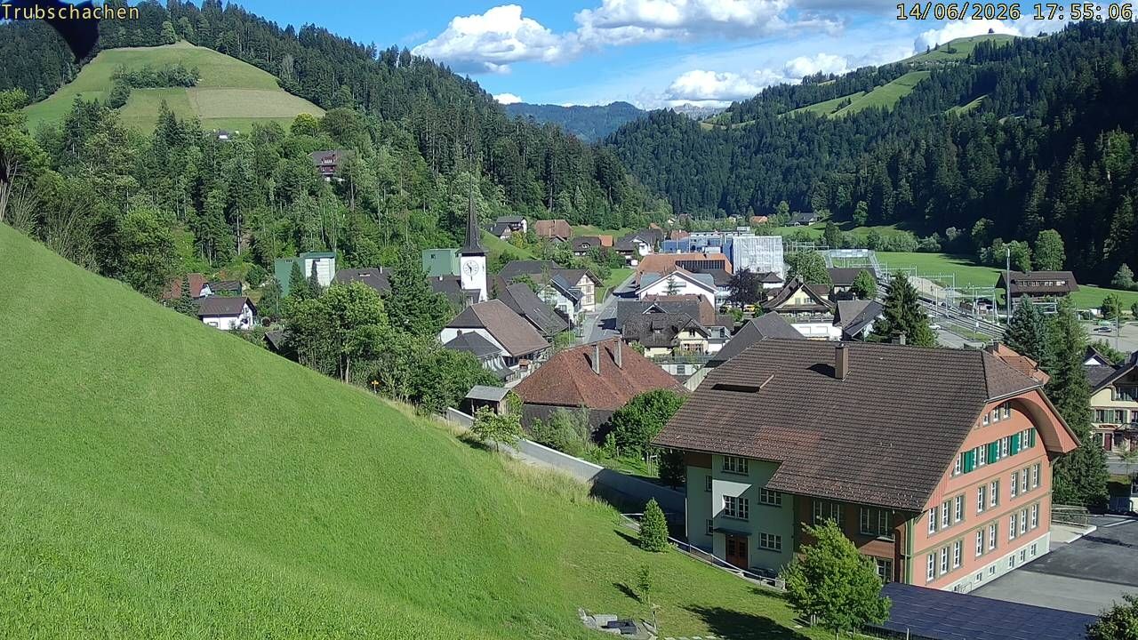 Trubschachen: Trubschachen, Bahnhof