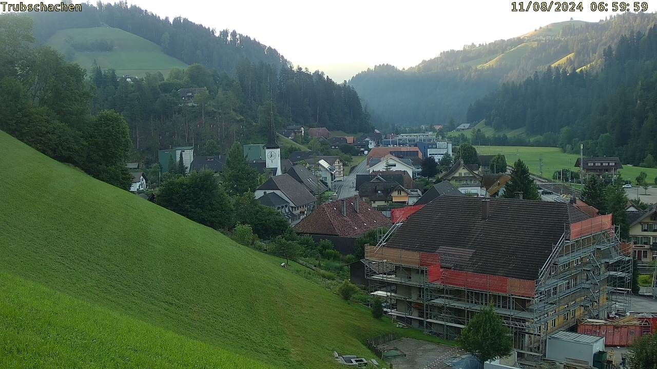 Trubschachen: Trubschachen, Bahnhof