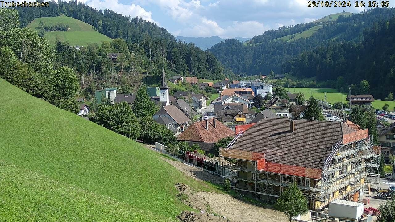 Trubschachen: Trubschachen, Bahnhof