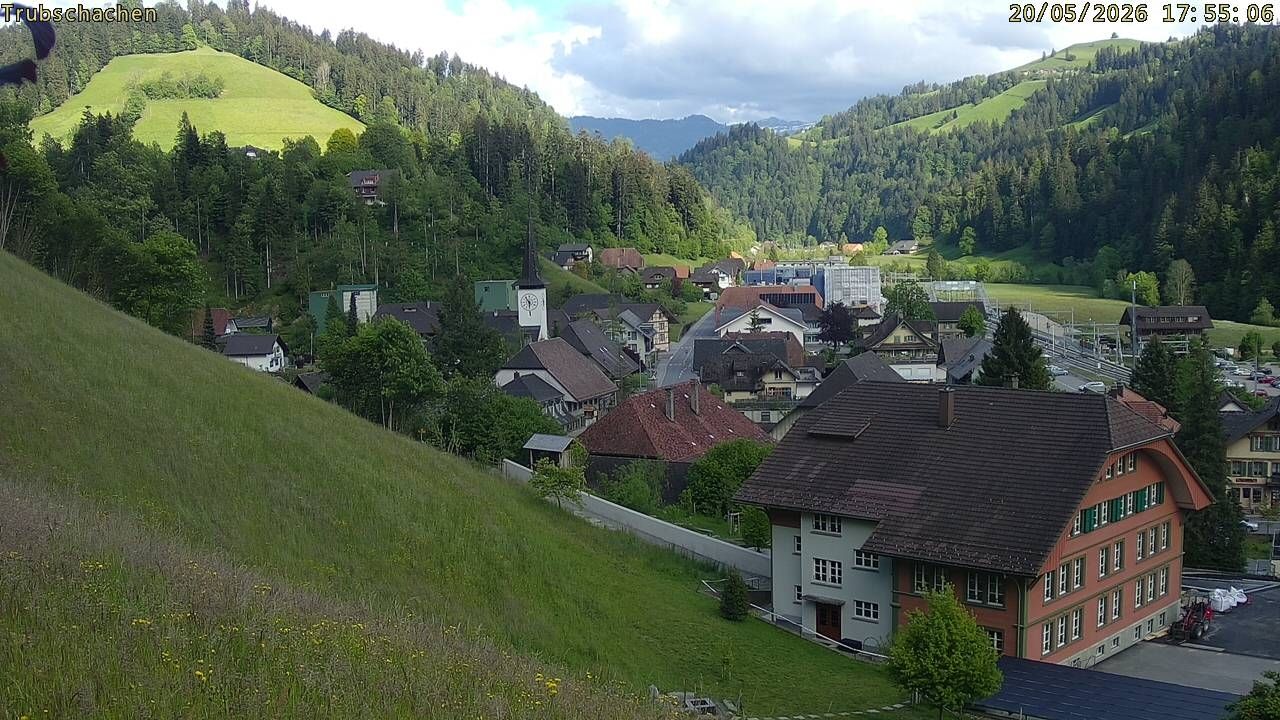 Trubschachen: Trubschachen, Bahnhof