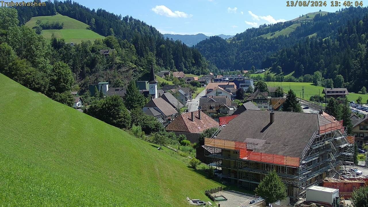 Trubschachen: Trubschachen, Bahnhof