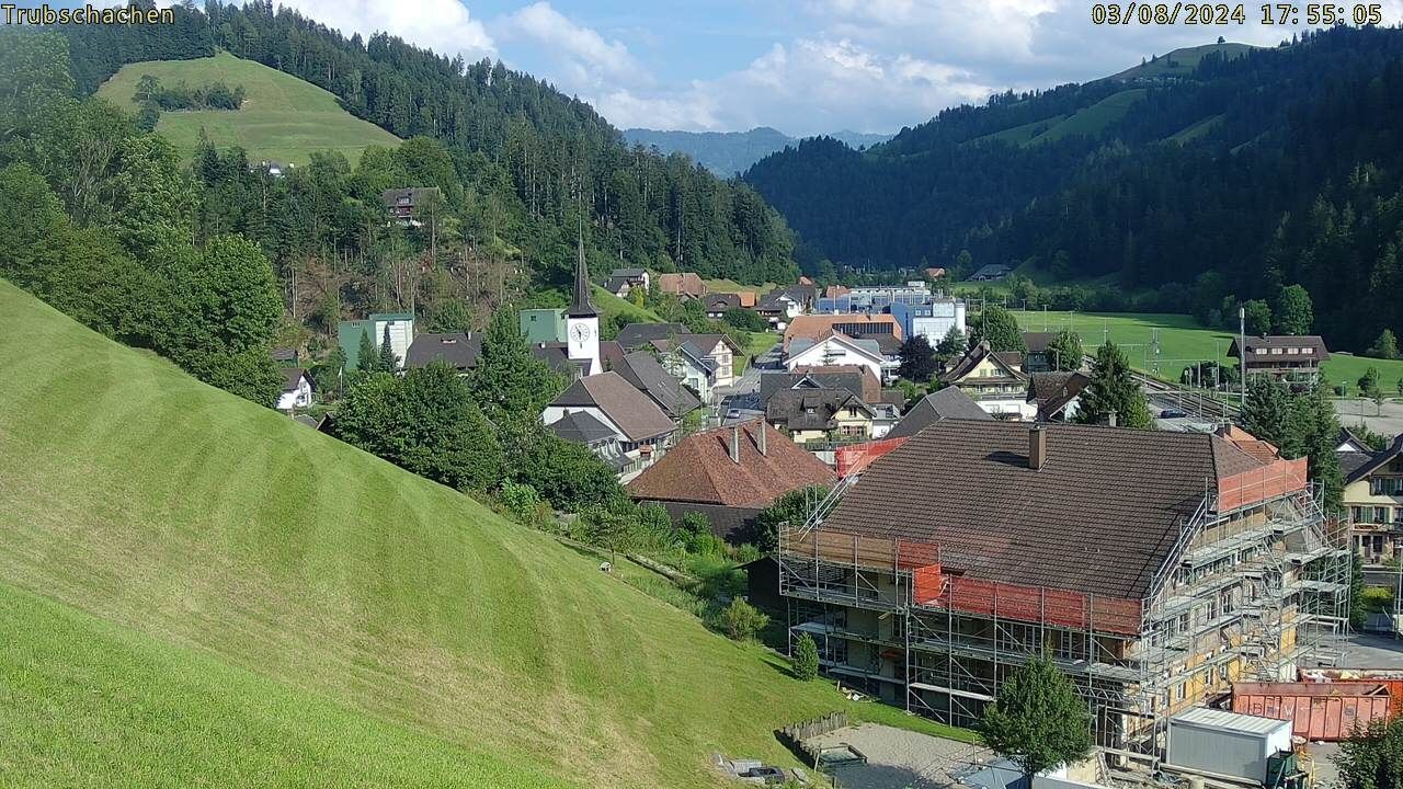 Trubschachen: Trubschachen, Bahnhof