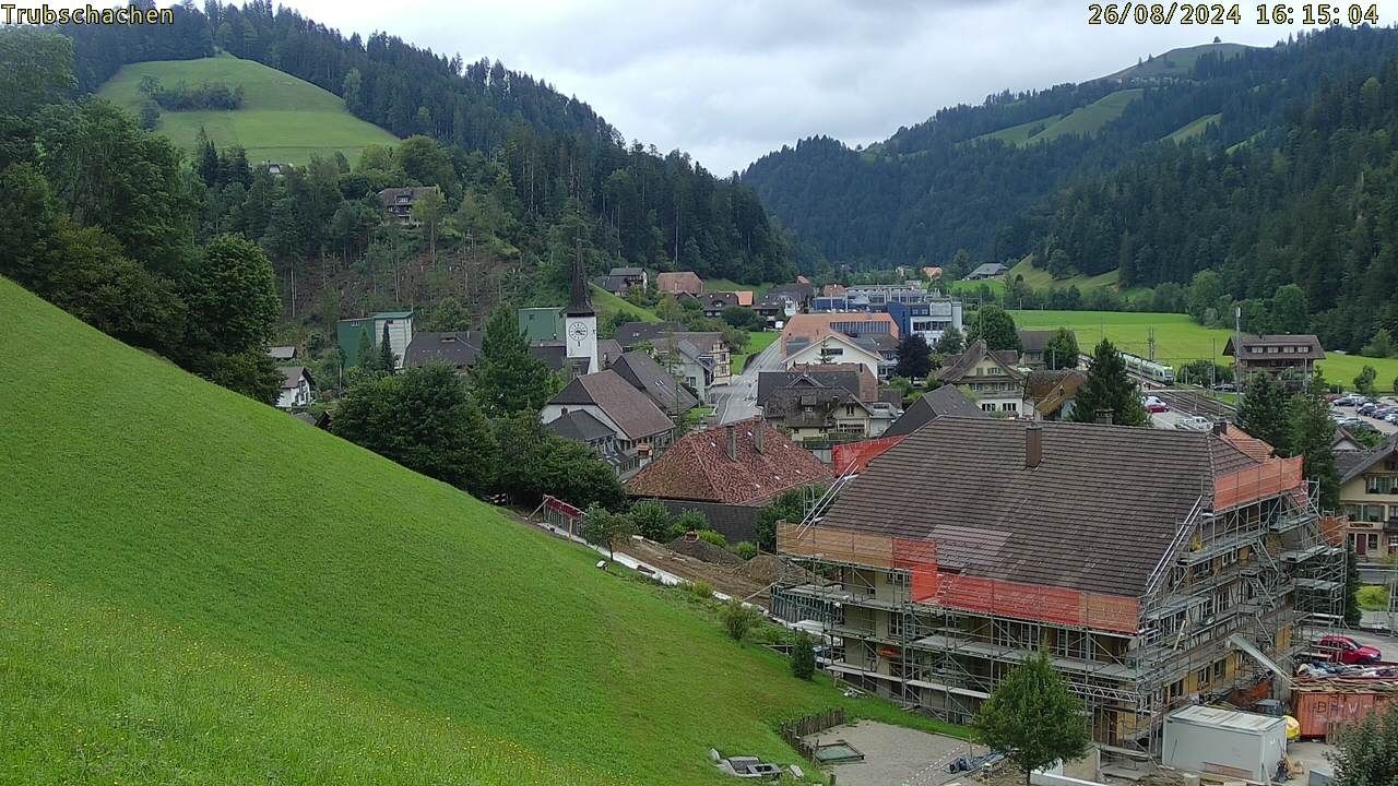 Trubschachen: Trubschachen, Bahnhof