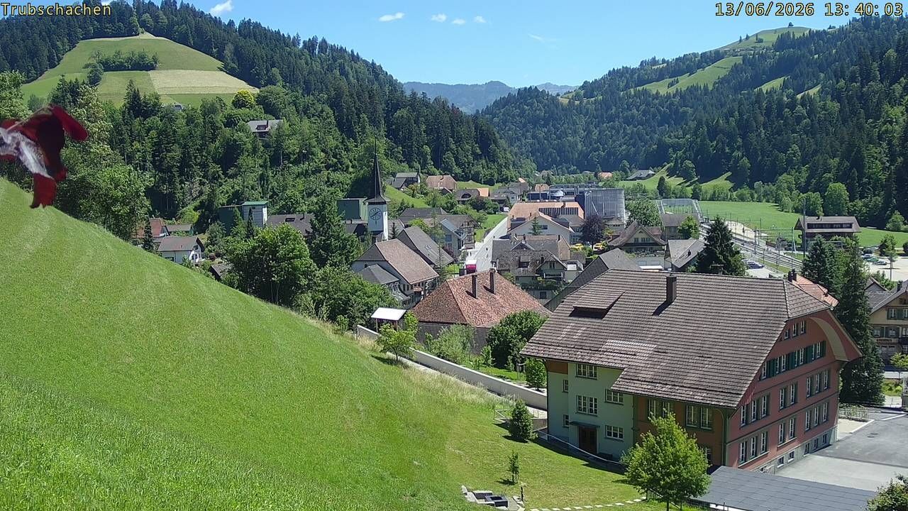 Trubschachen: Trubschachen, Bahnhof