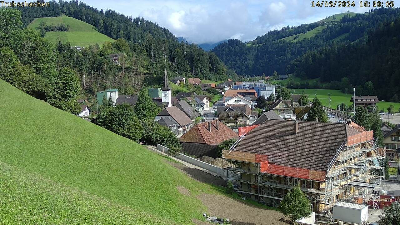 Trubschachen: Trubschachen, Bahnhof