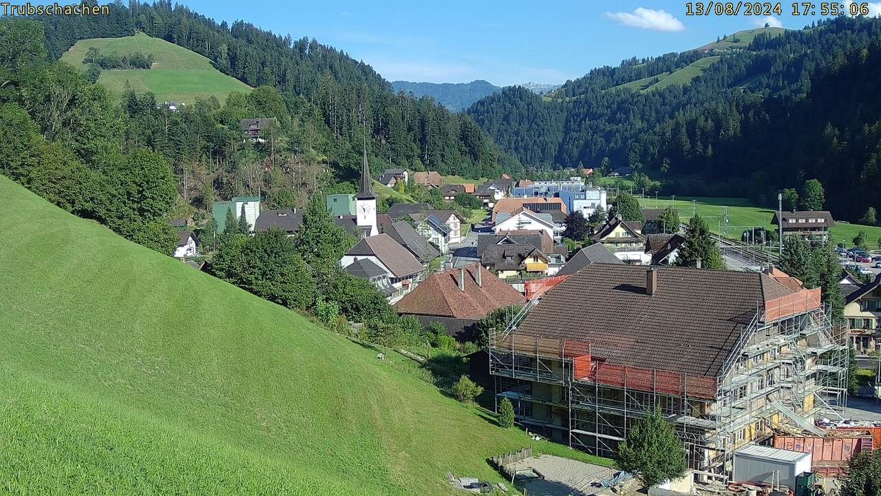 Trubschachen: Trubschachen, Bahnhof