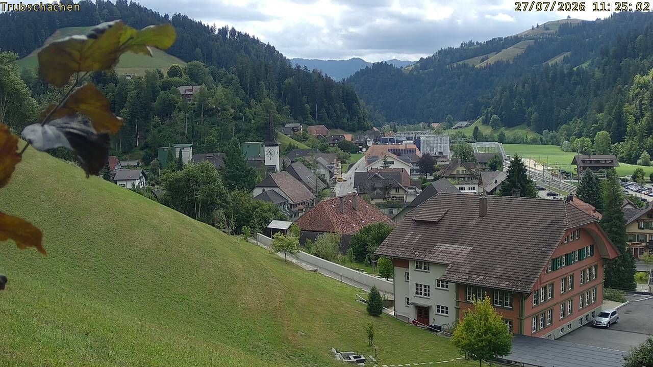 Trubschachen: Trubschachen, Bahnhof