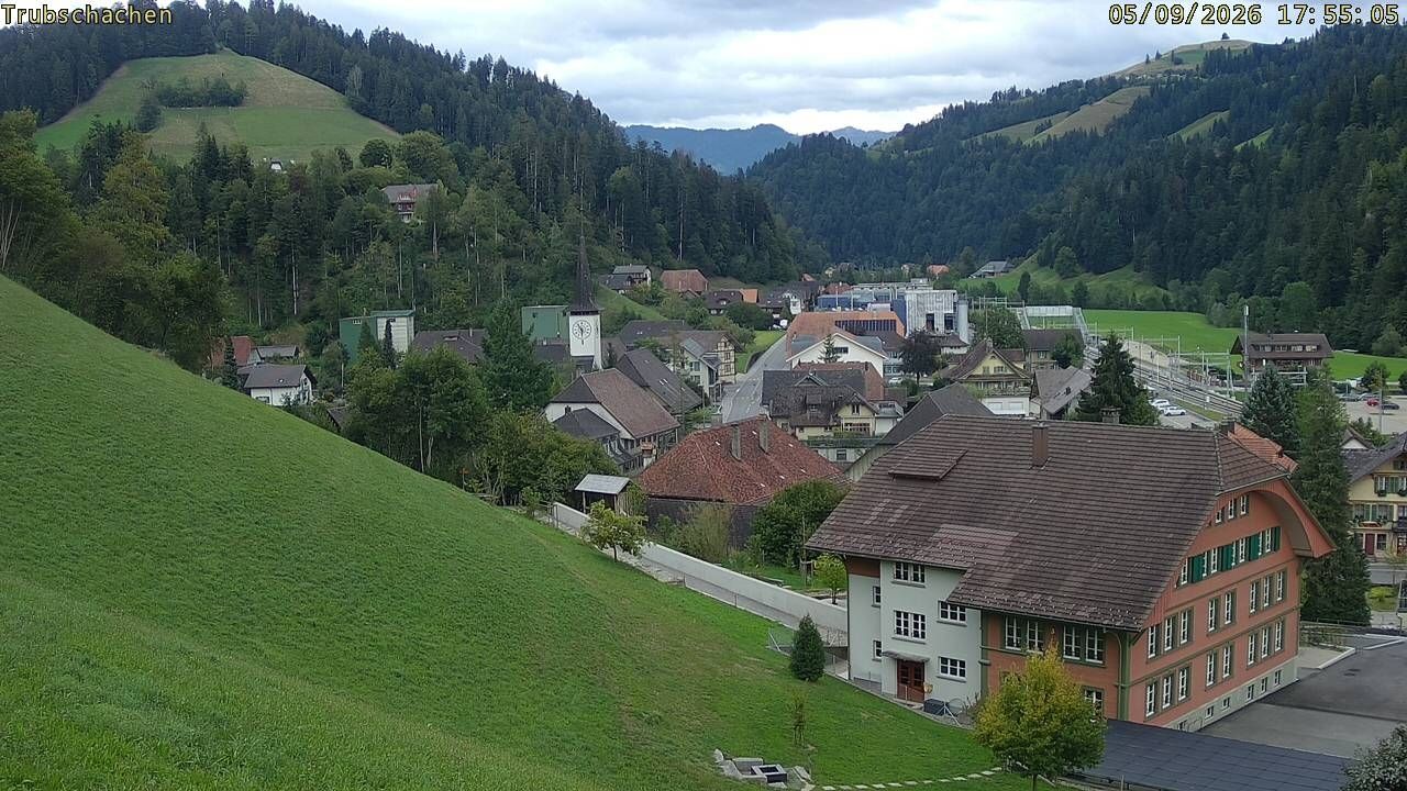 Trubschachen: Trubschachen, Bahnhof