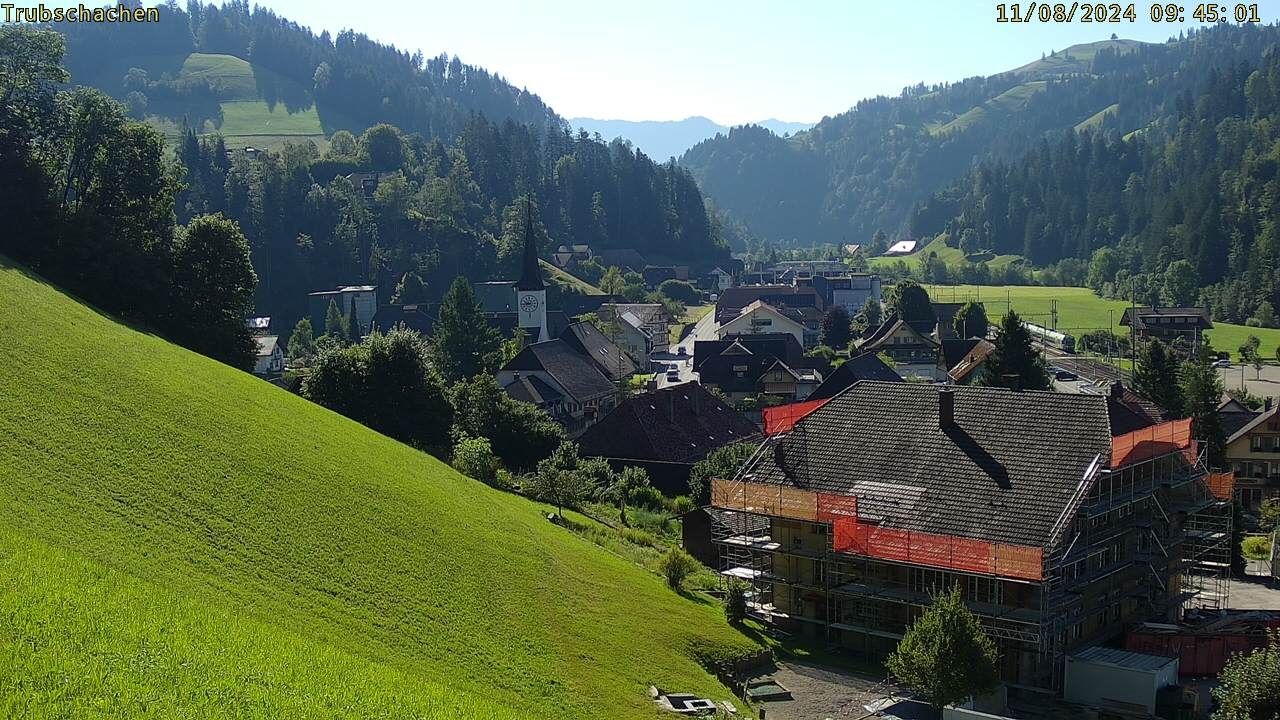 Trubschachen: Trubschachen, Bahnhof