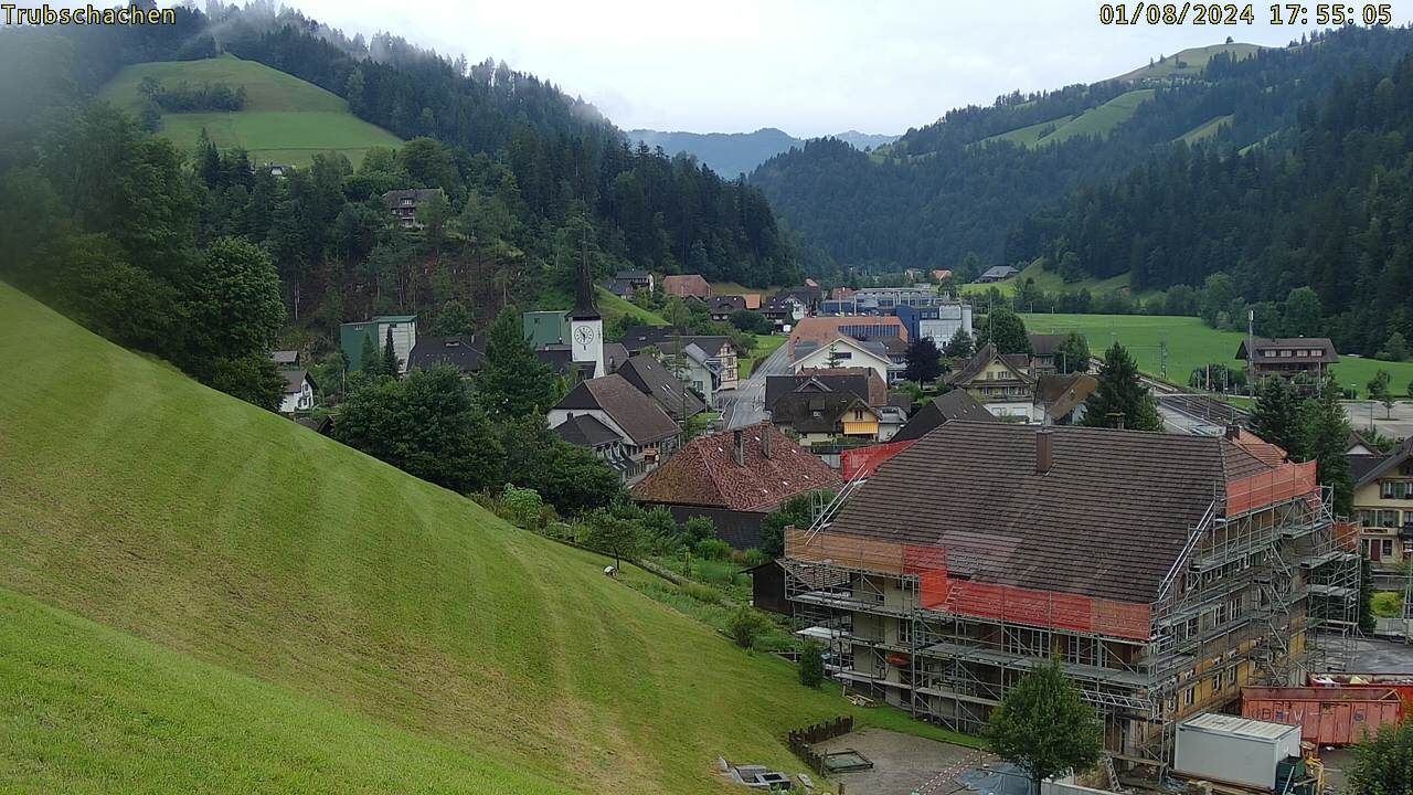 Trubschachen: Trubschachen, Bahnhof