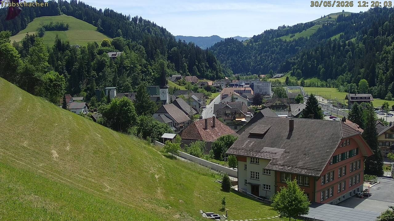Trubschachen: Trubschachen, Bahnhof