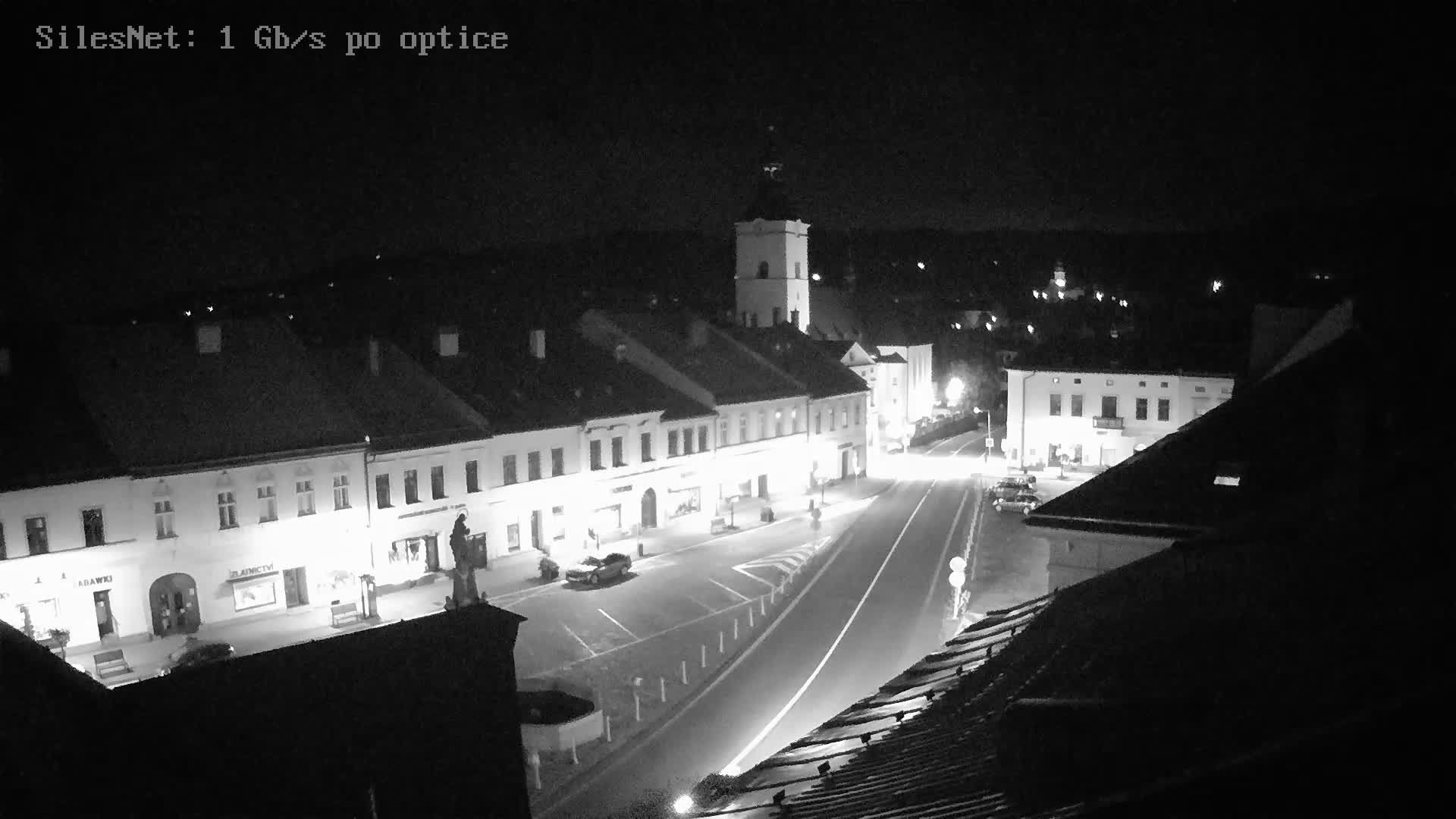 Traffic Cam Jablunkov › North-East: Kostel Božího Těla