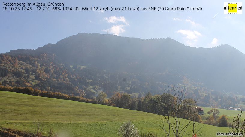 Traffic Cam Rettenberg › South-East