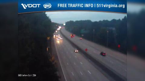 Traffic Cam City Center: I-64 - MM 258.08 - EB - just prior to Exit 258A