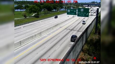 Traffic Cam Glenvar Heights: 509) SR-874 at SW 56th St