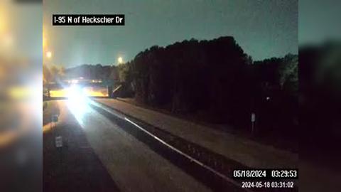 Traffic Cam Jacksonville: I-95 N of Heckscher Dr