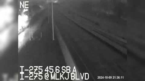 Traffic Cam Tampa Heights: I-275 at M L K Jr Blvd