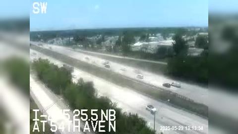 Traffic Cam Saint Petersburg: I-275 NB at 54th Ave N