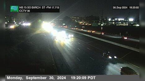 Traffic Cam Newport Beach › North: SR-73 : South of Birch Street Overcross