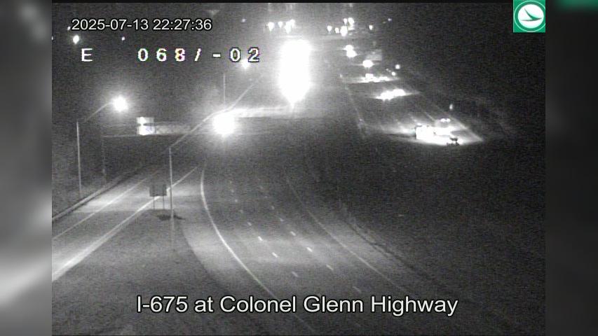 Traffic Cam Beavercreek: I-675 at Colonel Glenn Highway