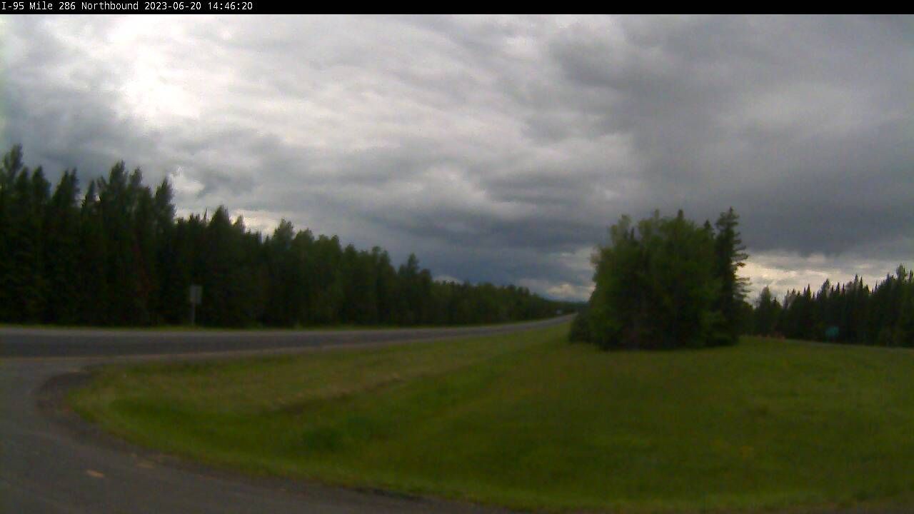 Traffic Cam Oakfield › North: I-95 Mile 286 NB