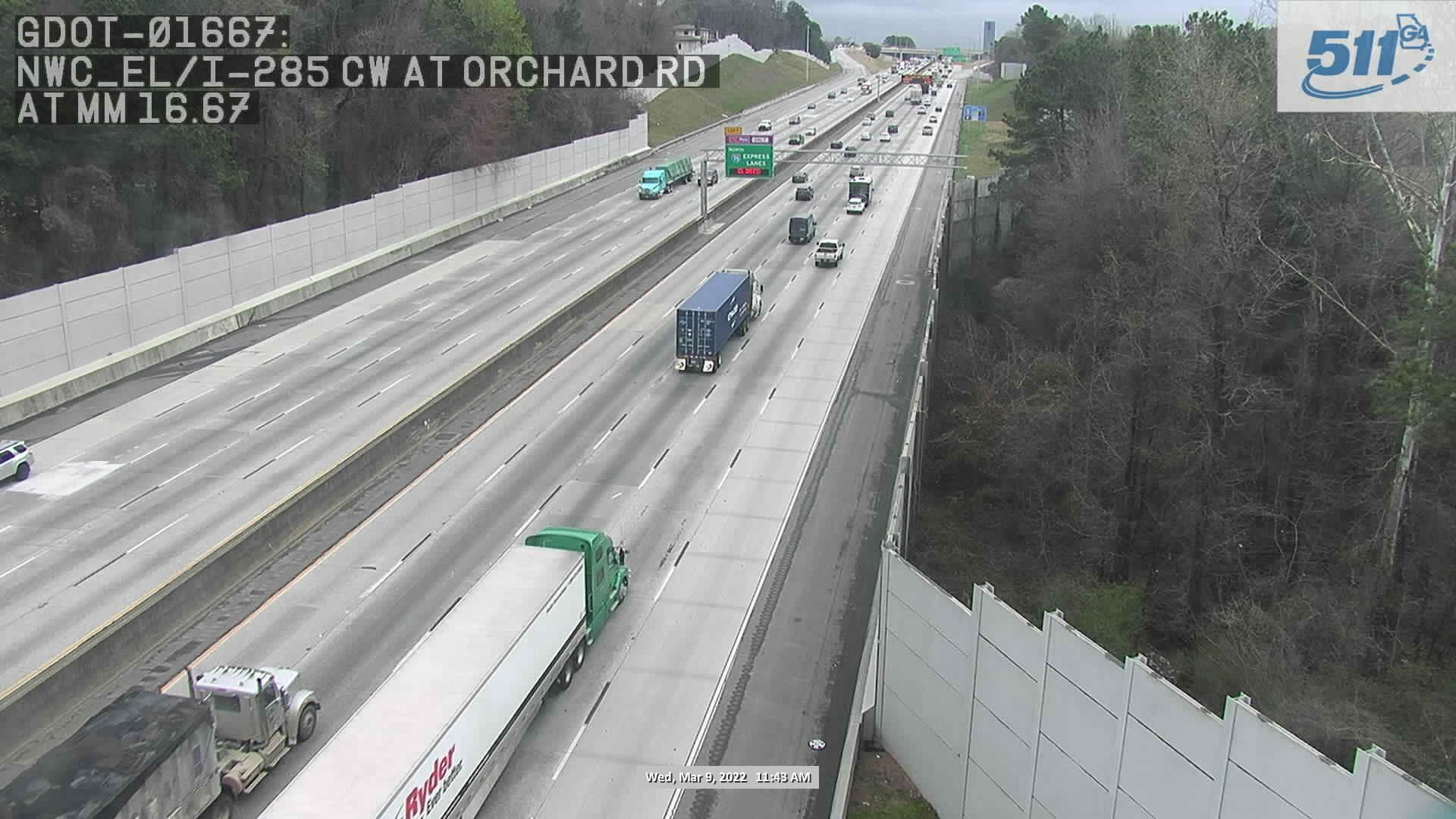 Traffic Cam Vinings: GDOT-CAM-