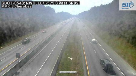 Traffic Cam Woodstock: GDOT-CAM-548--1