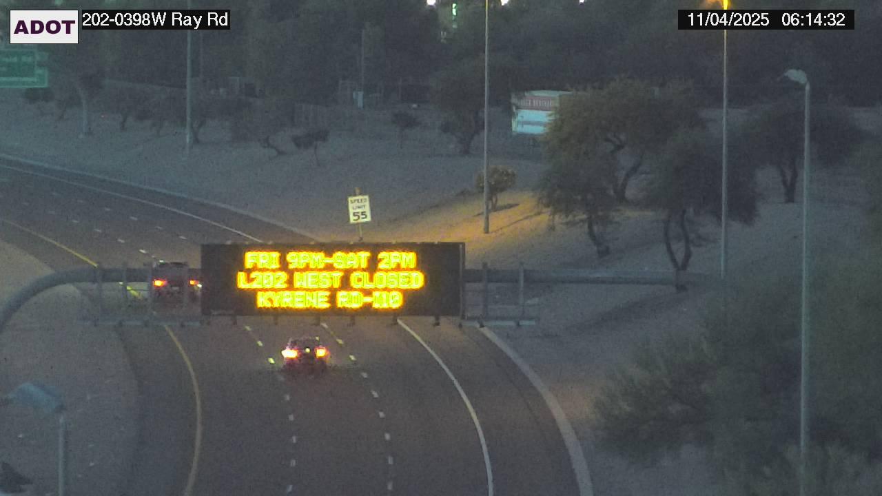 Traffic: Gilbert West @Ray Rd Webcam