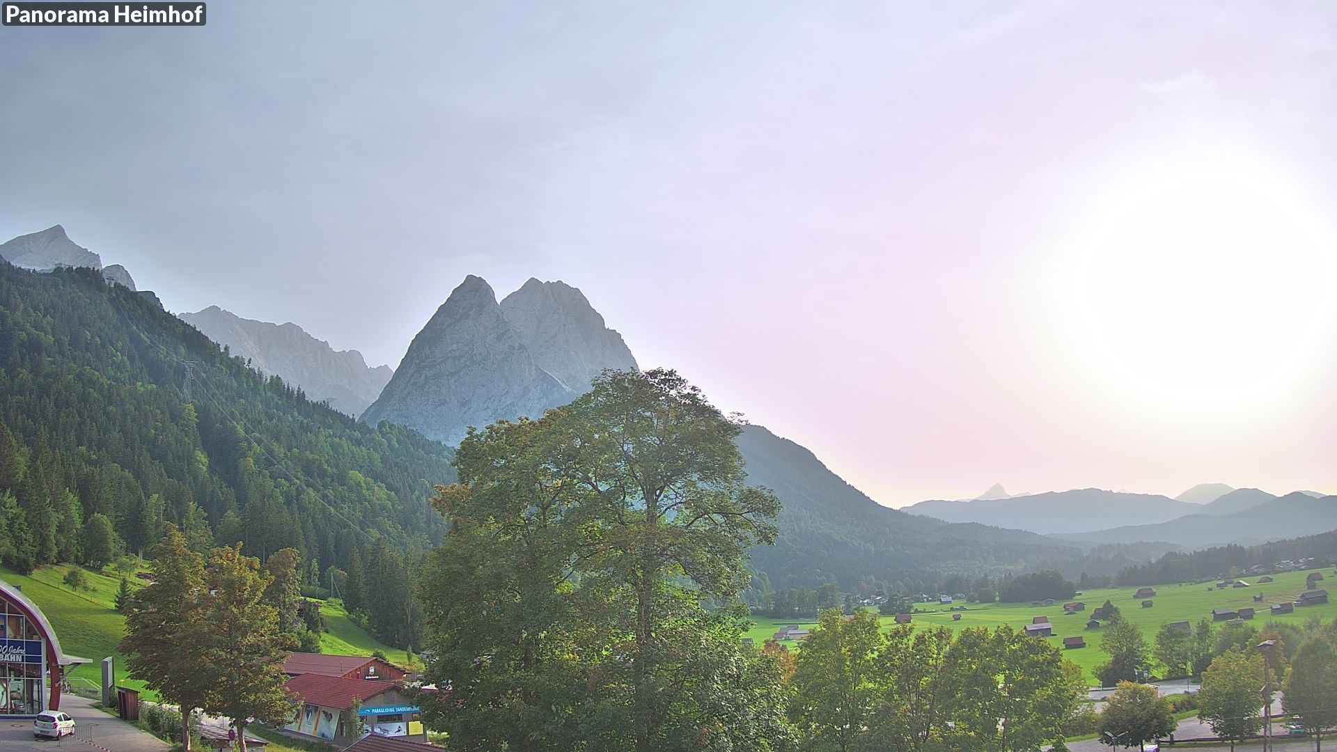 Traffic Cam Garmisch-Partenkirchen › South-West: Ferienhaus Heimhof | Ferienwohnungen Garmisch Partenkirchen