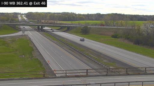 Traffic Cam Erie Station Village › West: I-90 at Interchange 46 (Henrietta)