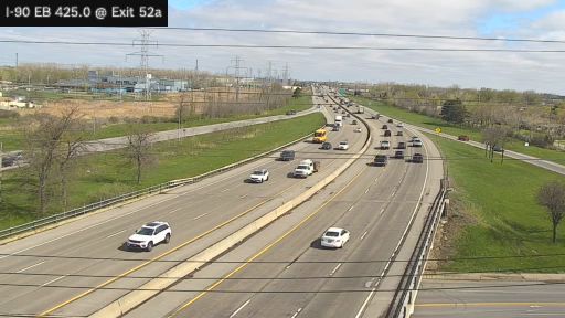 Traffic Cam Cheektowaga › East: I-90 at Interchange 52A (William Street)