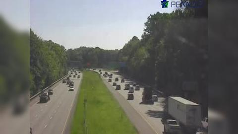 Traffic Cam Linwood: I-95 @ MM 0.5 (DELAWARE LINE)