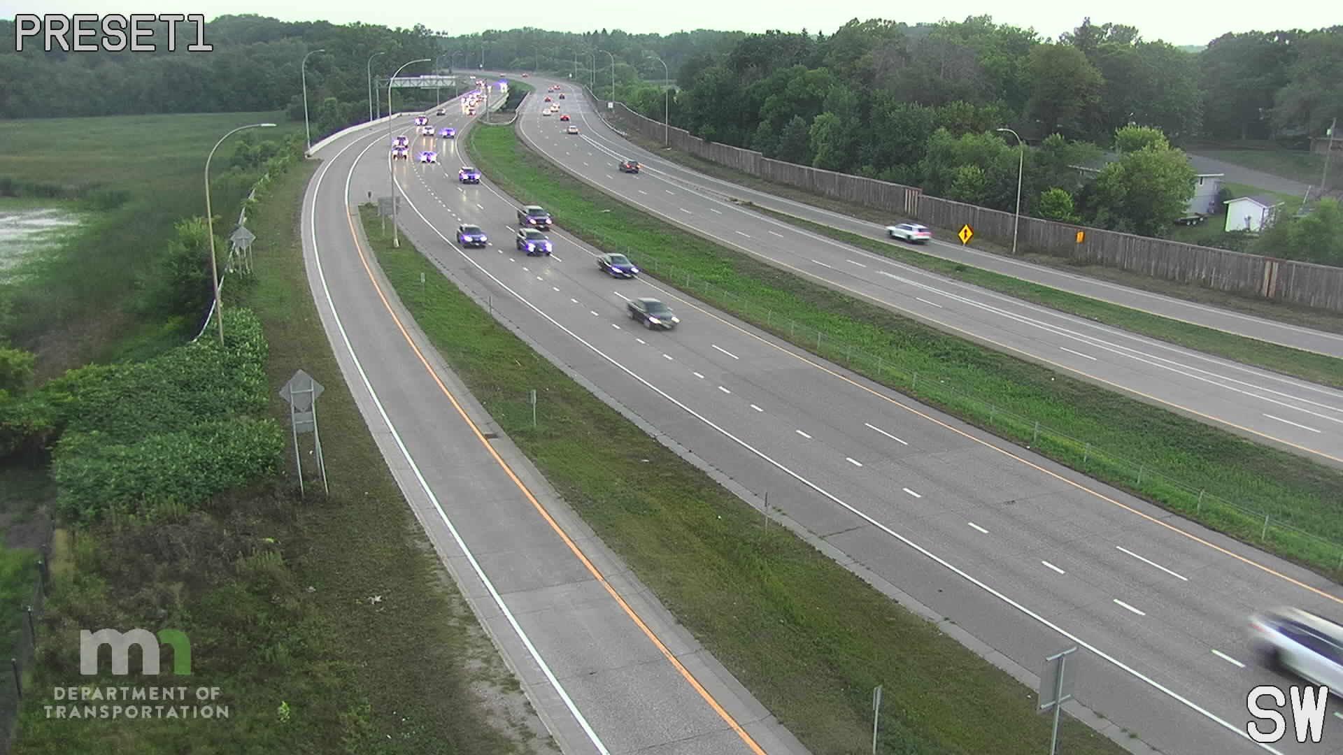 Traffic Cam Bloomington: US 169: T.H.169 NB S of I-494